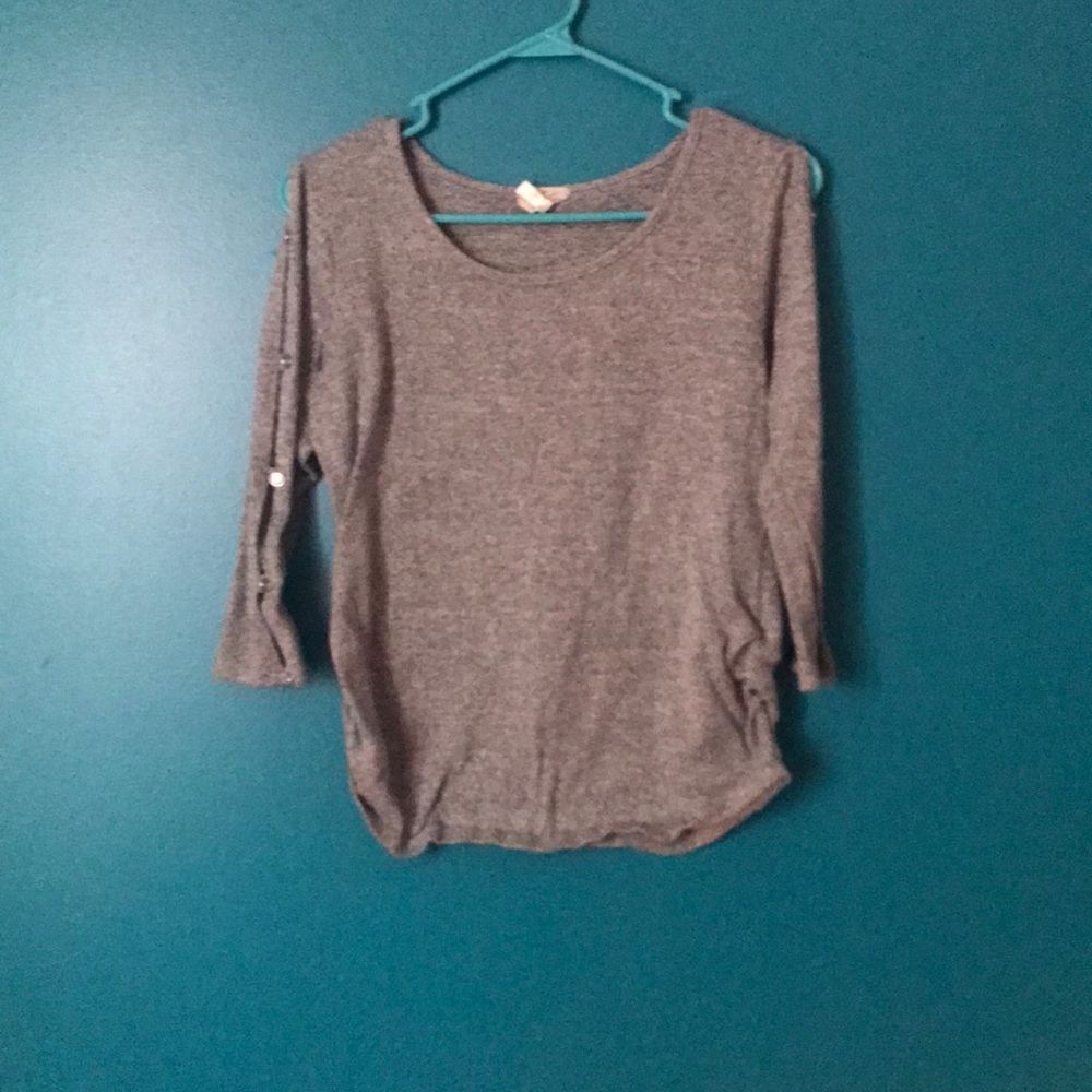 Cute long sleeve shirt open arm